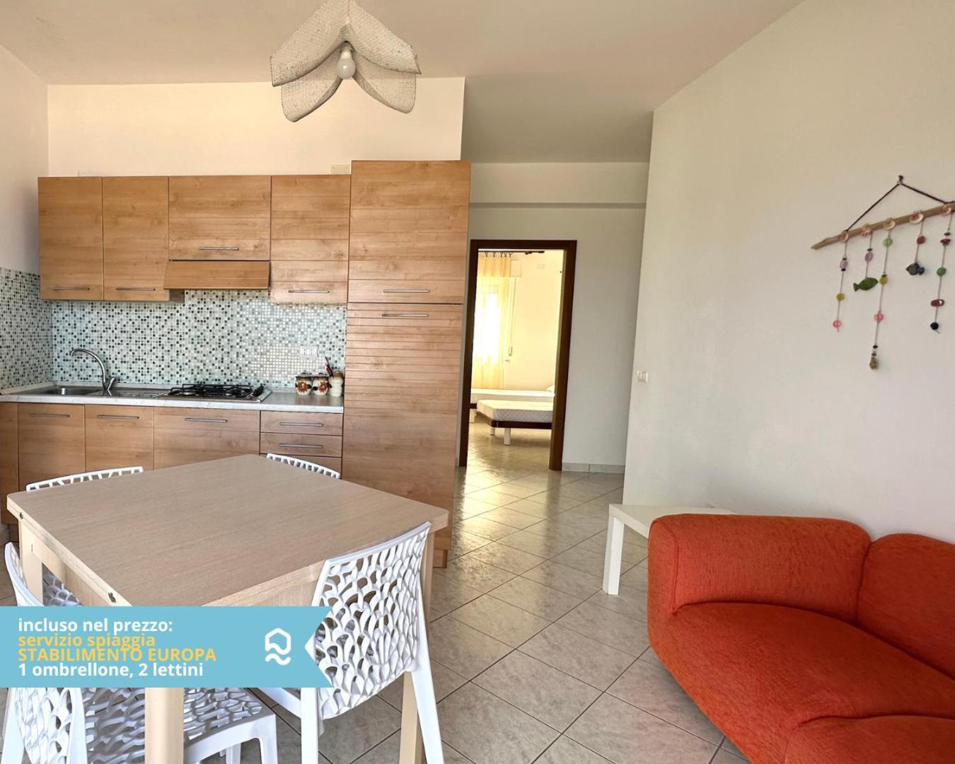 Rs321 - Marcelli, Trilocale Fronte Mare Con Spiaggia Inclusa Exterior photo